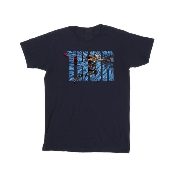 Marvel Mens Thor Love And Thunder Smash T-Shirt
