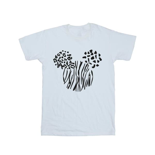 Disney Dam/Tjej Musse Pigg Djur Bomull Boyfriend T-shirt