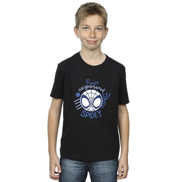 Marvel Spidey And His Amazing Friends Neighbourhood T-shirt för pojkar