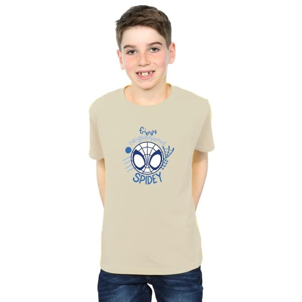 Marvel Spidey And His Amazing Friends Neighbourhood T-shirt för pojkar