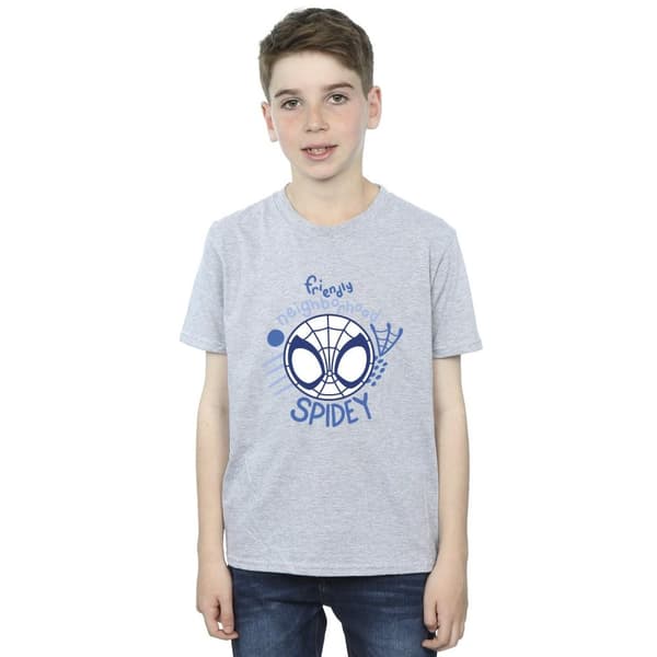 Marvel Spidey And His Amazing Friends Neighbourhood T-shirt för pojkar
