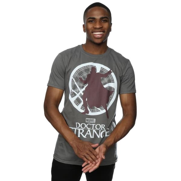 Marvel Mens Doctor Strange Silhouette T-Shirt