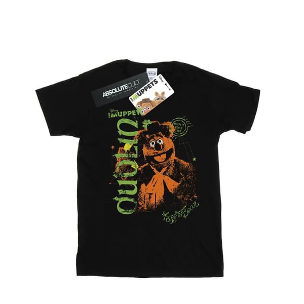 Disney Womens/Ladies The Muppets Fozzie Bear In Dublin Cotton Boyfriend T-Shirt