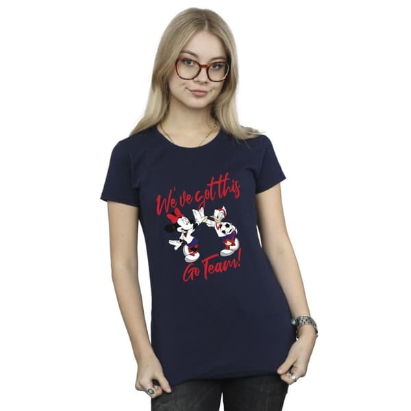 Disney Womens/Ladies Minnie Daisy We´ve Got This Cotton T-Shirt