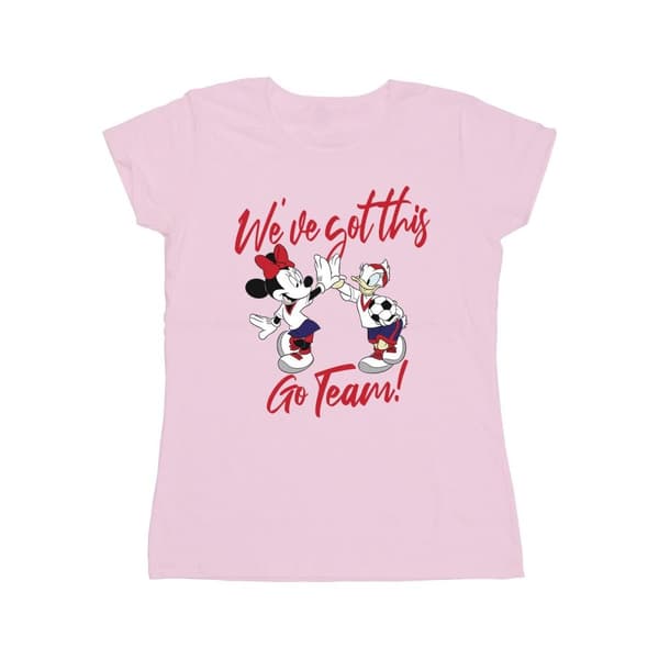 Disney Womens/Ladies Minnie Daisy We´ve Got This Cotton T-Shirt