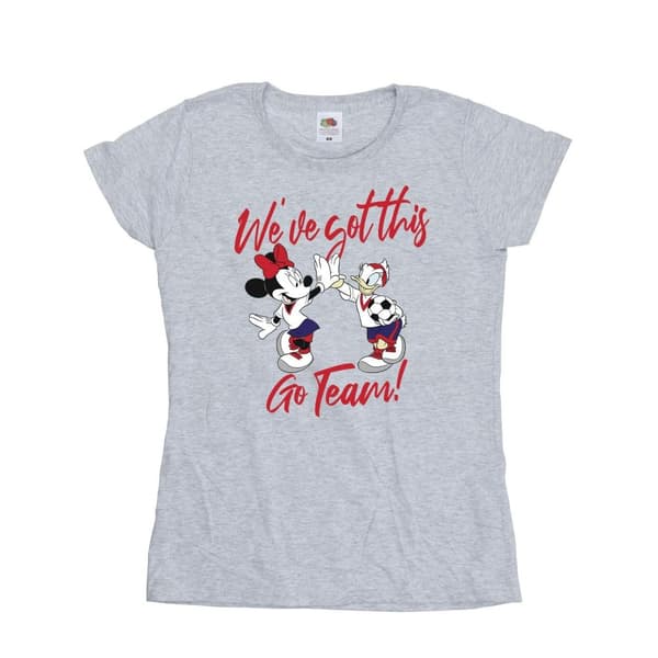 Disney Womens/Ladies Minnie Daisy We´ve Got This Cotton T-Shirt