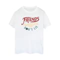 Miniatyrbilde 1 av 3: Netflix Womens/Ladies Stranger Things Friends Don´t Lie Hands Cotton Boyfriend T-Shirt