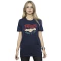 Miniatyrbilde 2 av 3: Netflix Womens/Ladies Stranger Things Friends Don´t Lie Hands Cotton Boyfriend T-Shirt