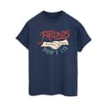 Miniatyrbilde 1 av 3: Netflix Womens/Ladies Stranger Things Friends Don´t Lie Hands Cotton Boyfriend T-Shirt