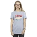 Miniatyrbilde 2 av 3: Netflix Womens/Ladies Stranger Things Friends Don´t Lie Hands Cotton Boyfriend T-Shirt