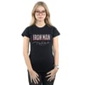 Miniatyrbild 2 av 3: Marvel Dam/Tjej Iron Man AKA Tony Stark T-shirt i bomull