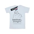Miniatyrbild 1 av 3: Marvel Black Panther T-shirt i bomull med enkel linje för flickor