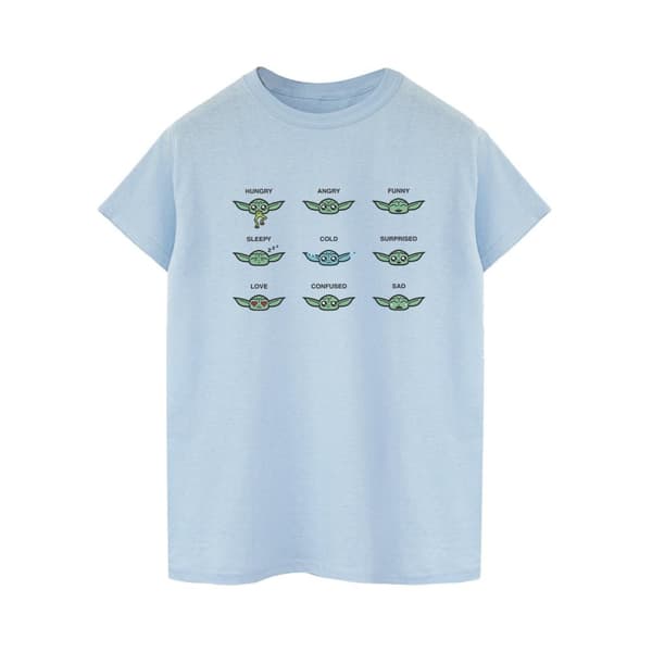 Star Wars Mens Mandalorian Grogu Mood T-shirt