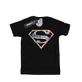 Miniatyrbild 1 av 4: DC Comics Dam/dam Superman - blommig logotyp 2 Boyfriend-t-shirt i bomull