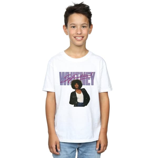 Whitney Houston Boys So Emotional Album Cover T-Shirt