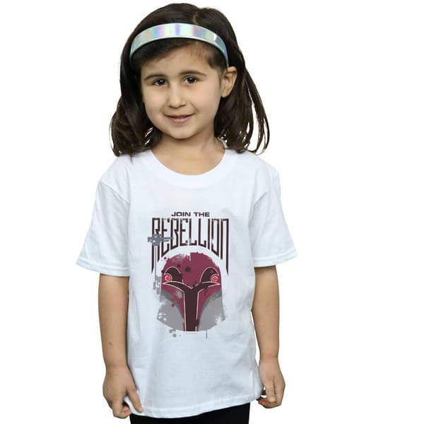 Star Wars Rebels Rebellion T-shirt i bomull för flickor