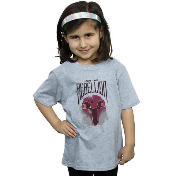 Star Wars Rebels Rebellion T-shirt i bomull för flickor