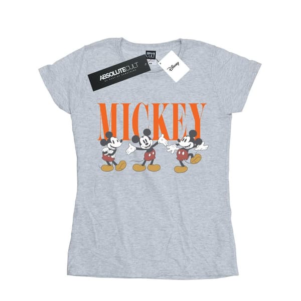 Disney Dam/Tjej Musse Pigg Poser T-shirt i bomull