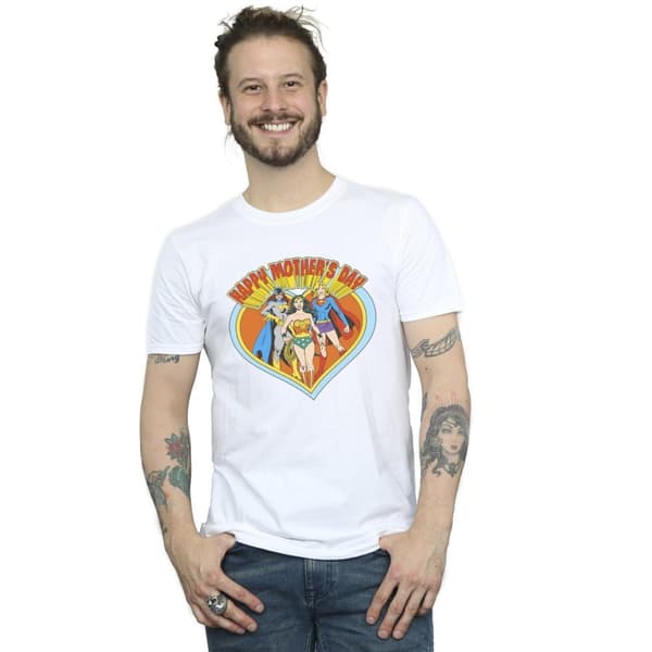 DC Comics Mens Wonder Woman Mother´s Day T-Shirt