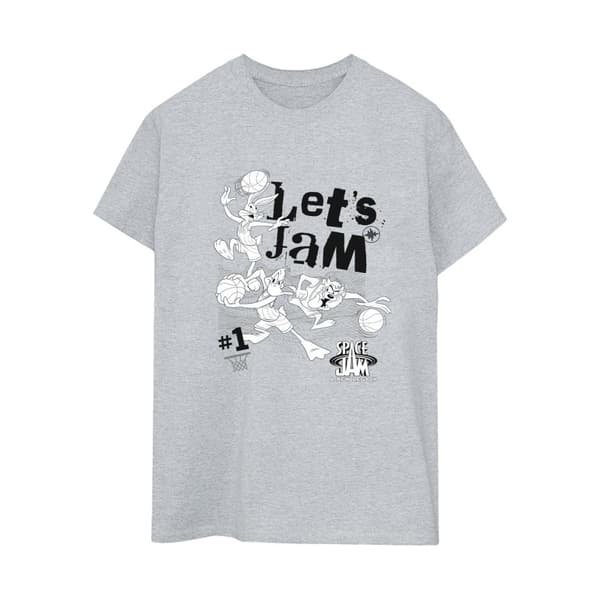 Space Jam: A New Legacy Womens/Ladies Let´s Jam Cotton Boyfriend T-Shirt