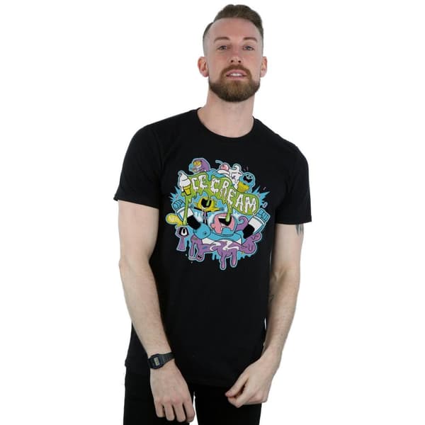 DC Comics T-shirt med glass från Teen Titans Go för herrar
