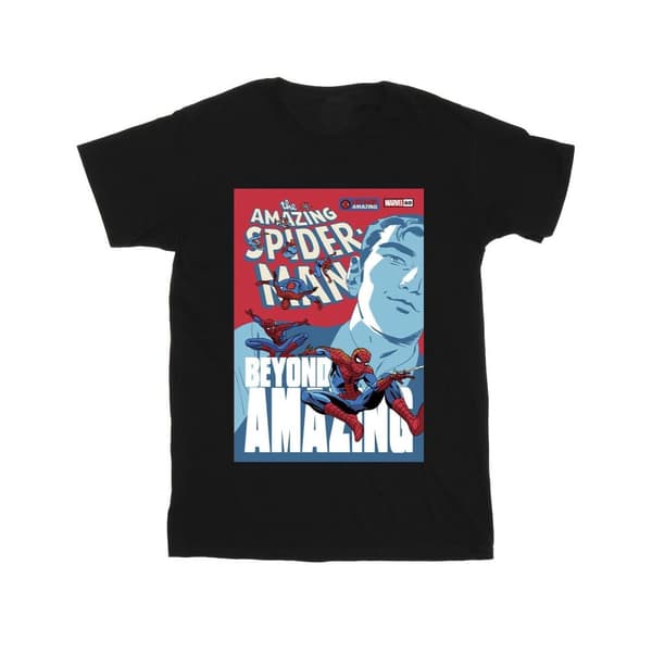 Marvel Spider-Man Beyond Amazing Cover T-shirt för herrar