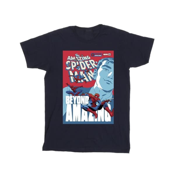Marvel Spider-Man Beyond Amazing Cover T-shirt för herrar