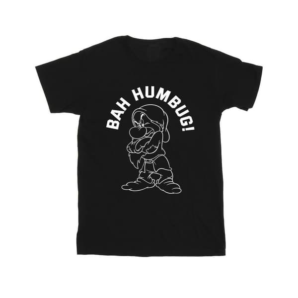 Disney Mens Snow White Grumpy Humbug T-Shirt