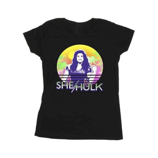 Marvel Womens/Ladies She-Hulk: Attorney At Law Sunset Smile Cotton T-Shirt