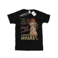 Miniatyrbillede 1 af 3: Disney Womens/Ladies Moana Natural Born Navigator Cotton Boyfriend T-Shirt