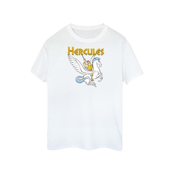 Disney Womens/Ladies Hercules With Pegasus Cotton Boyfriend T-Shirt