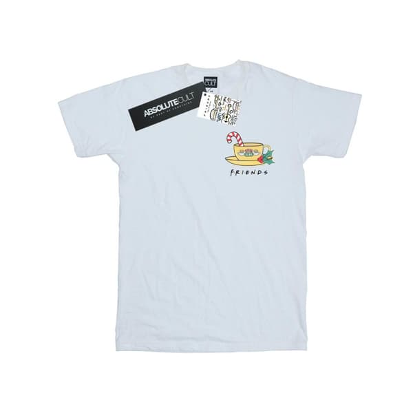Friends Mens Christmas Coffee Mug Breast Print T-Shirt