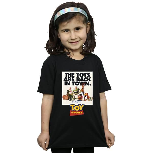 Disney T-shirt i bomull med filmaffisch från Toy Story för flickor