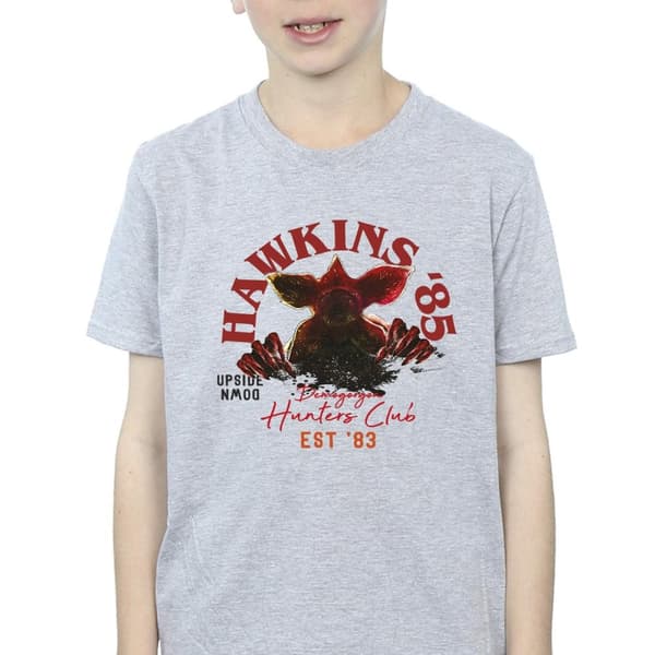 Netflix Stranger Things Hunters Club T-shirt för pojkar