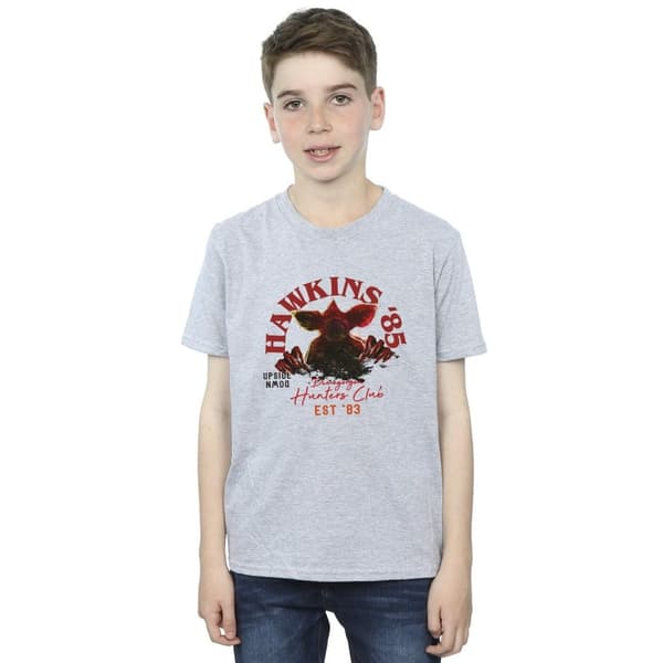 Netflix Stranger Things Hunters Club T-shirt för pojkar