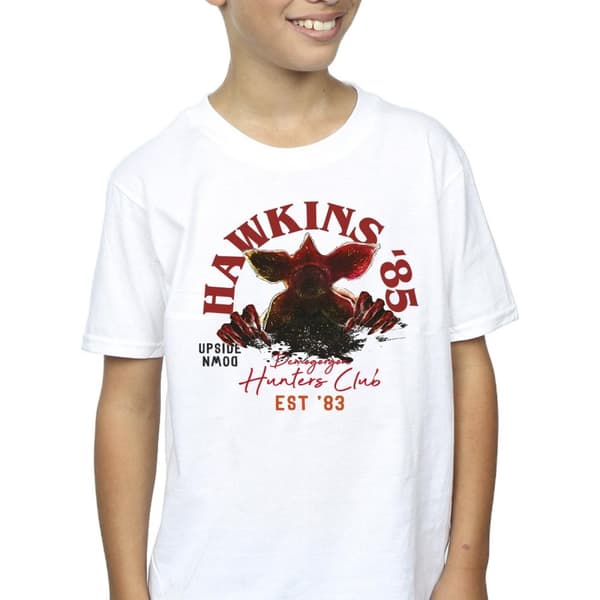 Netflix Stranger Things Hunters Club T-shirt för pojkar