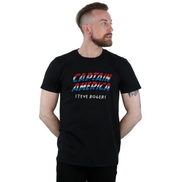 Marvel Herr Captain America AKA Steve Rogers T-shirt