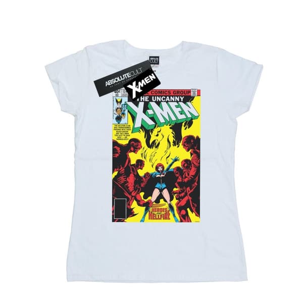 Marvel Dam/Tjej X-Men Phoenix Svart Queen Bomulls T-shirt