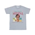 Pikkukuva 1 / 3: Disney Womens/Ladies Moana Born In The Ocean Cotton Boyfriend T-Shirt