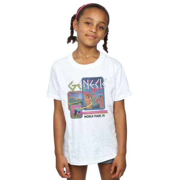 Genesis Girls World Tour 78 Cotton T-Shirt