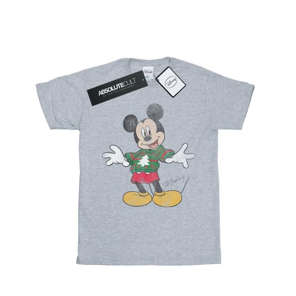 Disney Flickor Musse Pigg jultröja T-shirt i bomull