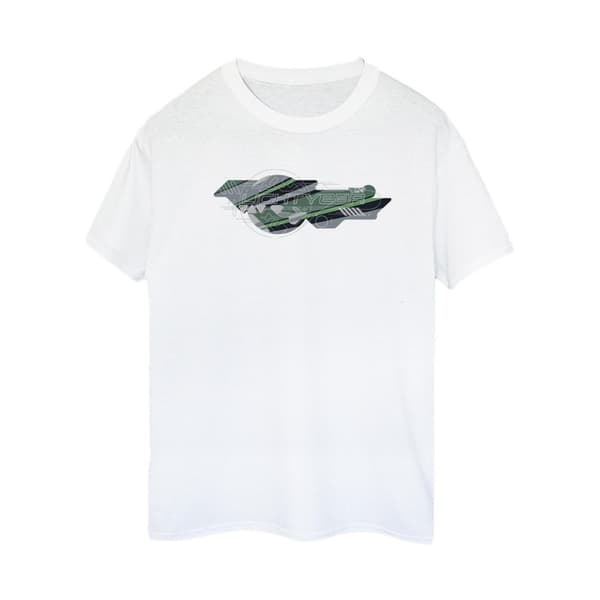 Disney Womens/Ladies Lightyear Graphic Title Cotton Boyfriend T-Shirt