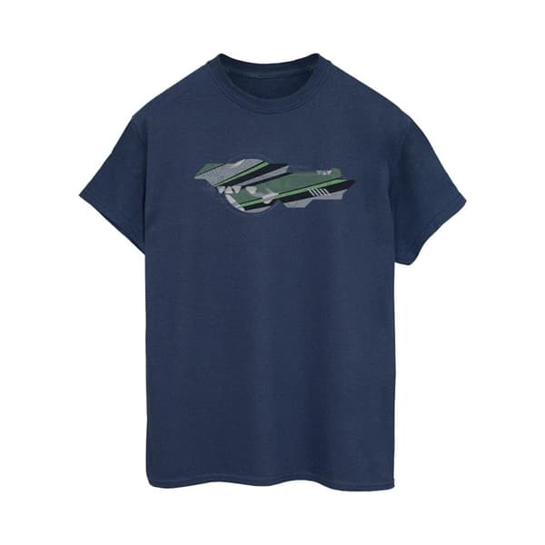 Disney Womens/Ladies Lightyear Graphic Title Cotton Boyfriend T-Shirt