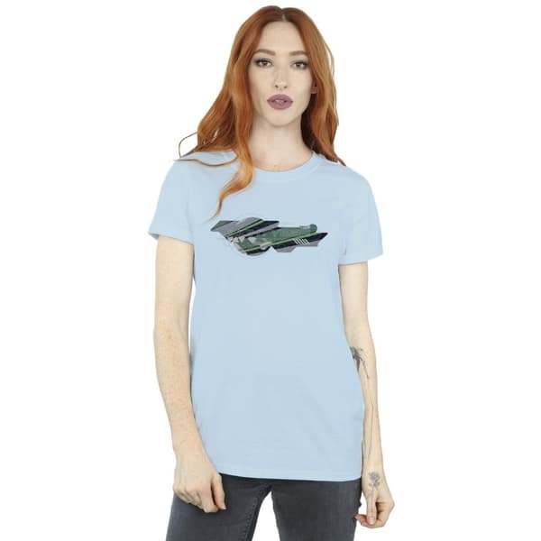 Disney Womens/Ladies Lightyear Graphic Title Cotton Boyfriend T-Shirt