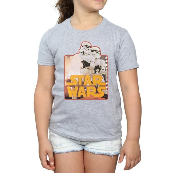 Star Wars Girls Stormtrooper Assault Cotton T-Shirt