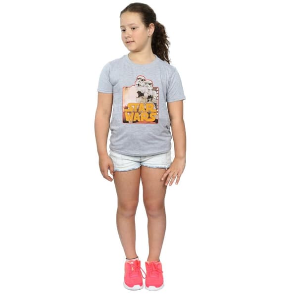 Star Wars Girls Stormtrooper Assault Cotton T-Shirt