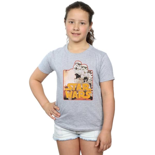 Star Wars Girls Stormtrooper Assault Cotton T-Shirt