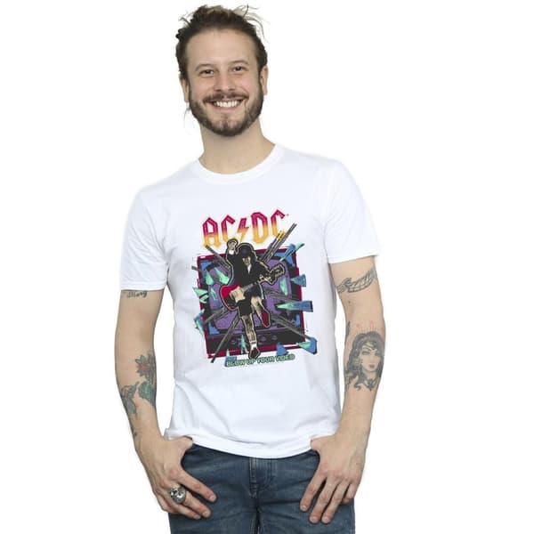 ACDC Mens Blow Up Your Video Jump T-Shirt