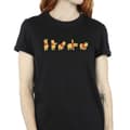 Pikkukuva 3 / 4: Disney Womens/Ladies Winnie The Pooh Stretching Cotton Boyfriend T-Shirt