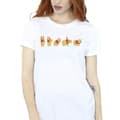 Pikkukuva 3 / 4: Disney Womens/Ladies Winnie The Pooh Stretching Cotton Boyfriend T-Shirt